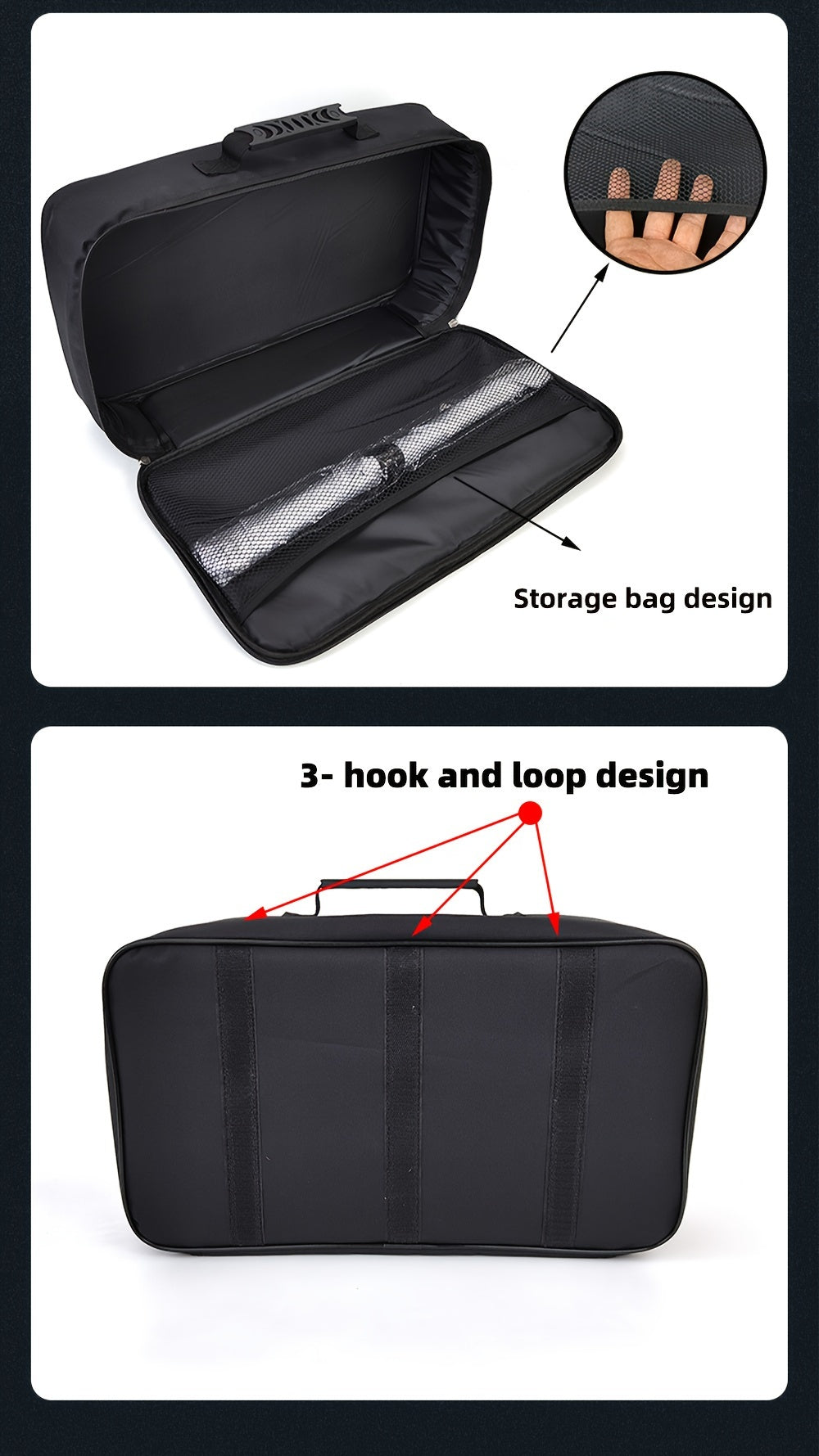 Waterproof Nylon Storage Case - Cable Holder