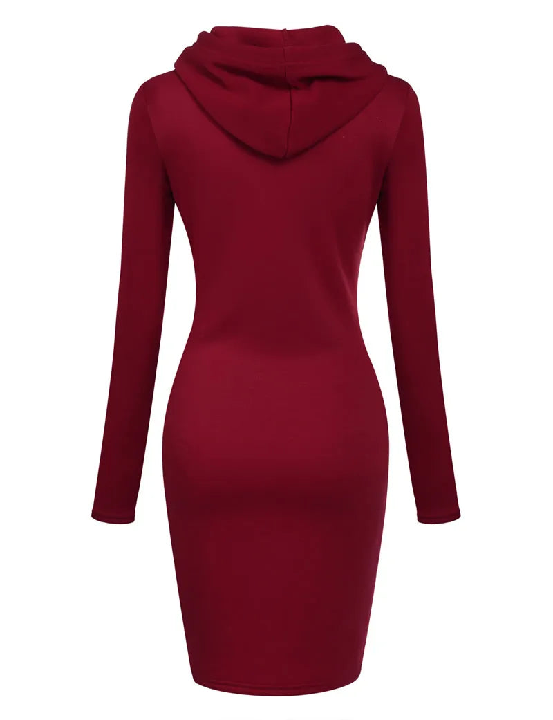 Women Hooded Dresses, Sweatshirts