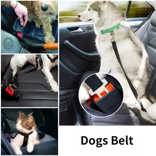 Adjustable Pet Cat Dog Car Seat Belt Pet Seat