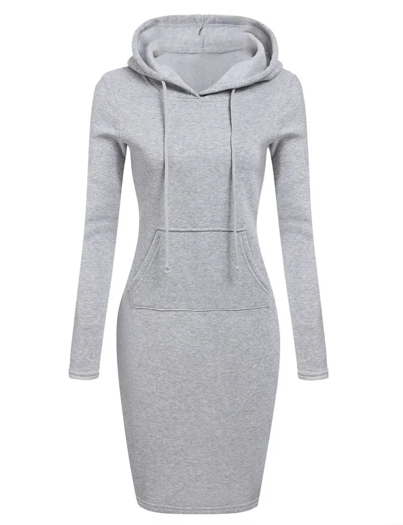 Women Hooded Dresses, Sweatshirts