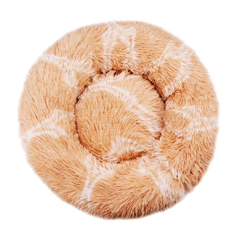 40-90cm Round Pet Bed for Large Dog Bed Super Soft Cat Bed