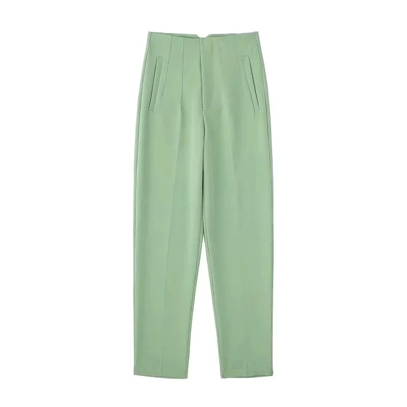 Office Wear High waist Pants for Women