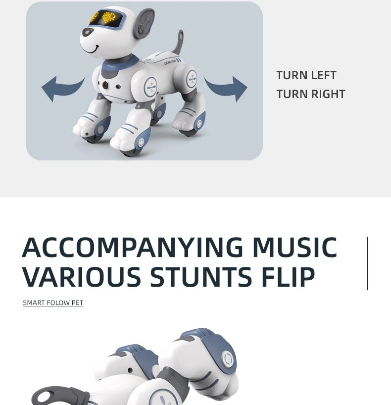 Intelligent Remote Control Robot Dog