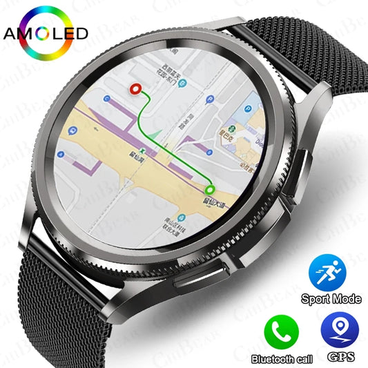 Samsung Galaxy Watch6 Classic Smartwatch Men GPS Sports Health Heart Rate Waterproof Bluetooth Call Smart Watch - ADAMDEALS