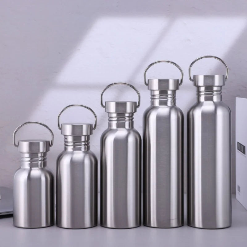 500/750/1000ml Stainless Steel Water Bottle