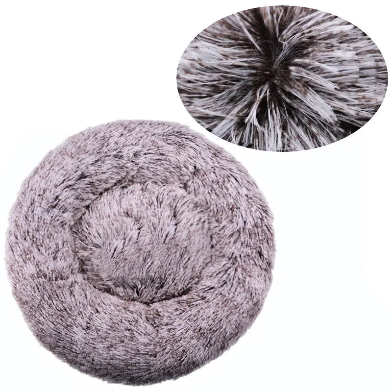 40-90cm Round Pet Bed for Large Dog Bed Super Soft Cat Bed