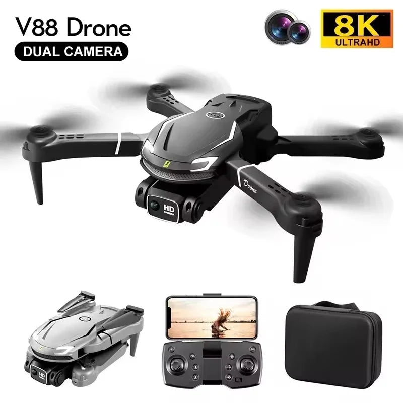 V88 Drone VR 8K Professional HD Dual Camera WIFI 5G GPS