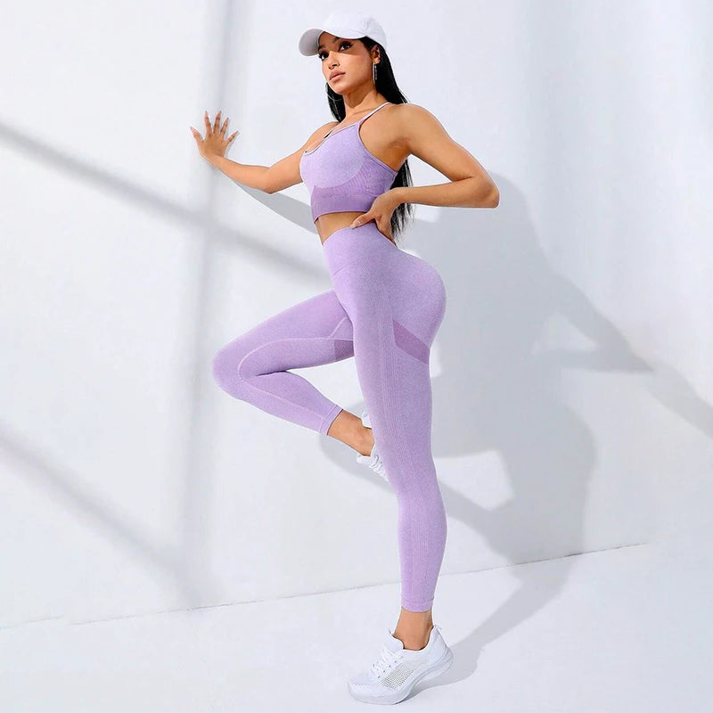 2Pcs Women's Yoga Fitness Set