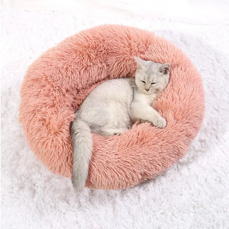 40-90cm Round Pet Bed for Large Dog Bed Super Soft Cat Bed