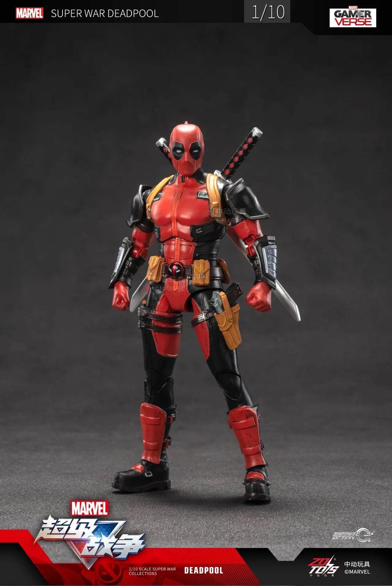 ZD Toys Deadpool & Wolverine Action figures