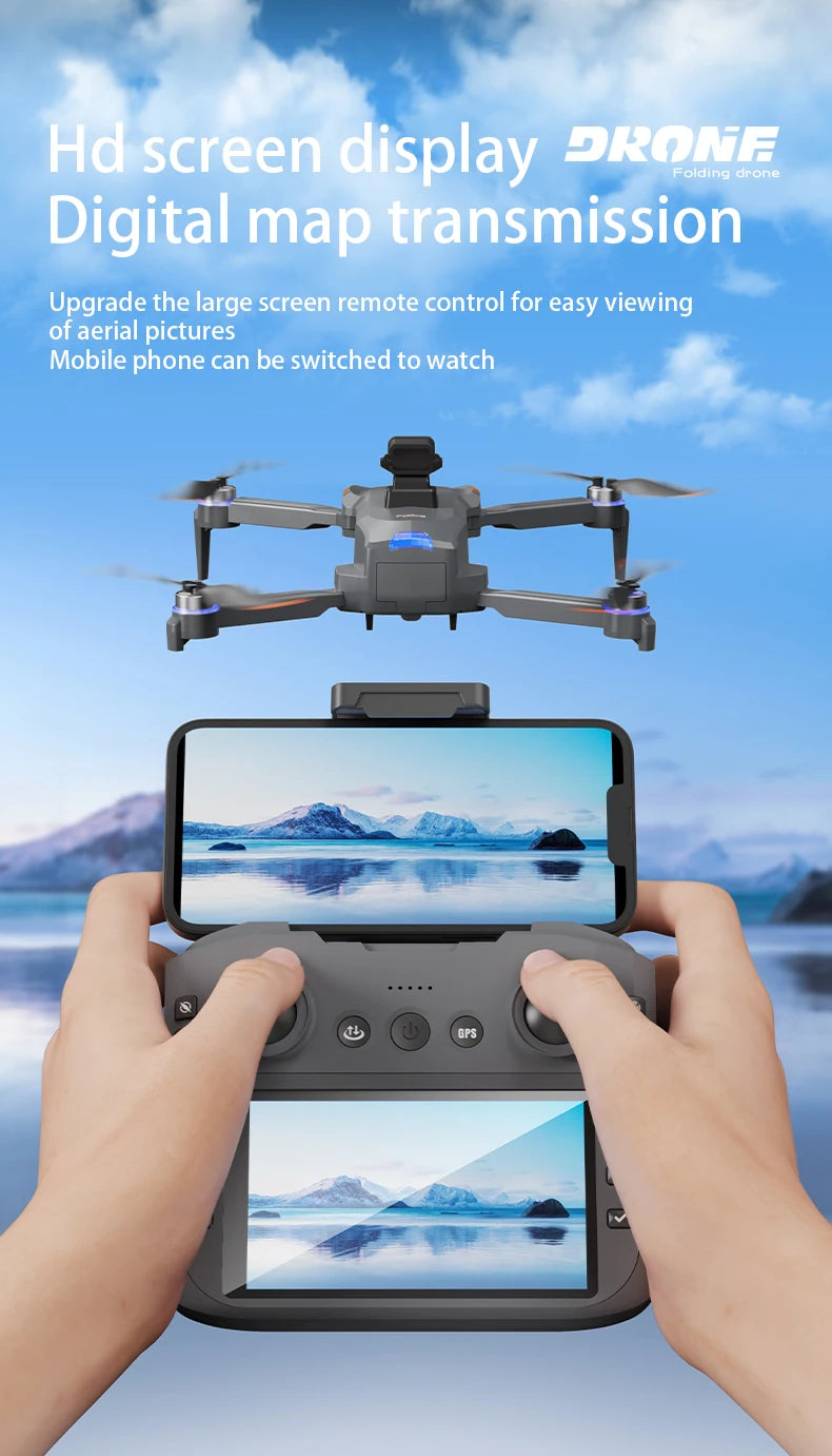 S28 Professional Drone Long Range Flight Battery Quadcopter 4K HD Wifi