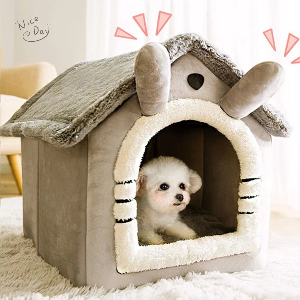 Folding houses for small and medium sized dogs and cats