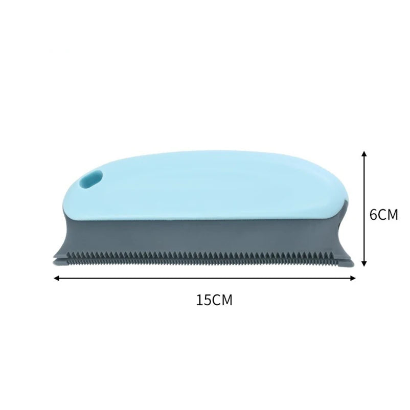 Hair cleaning brush Pet soft rubber tooth comb