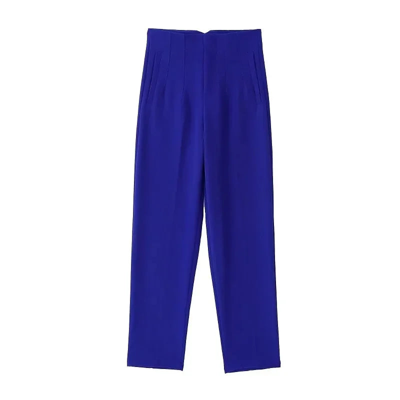 Office Wear High waist Pants for Women