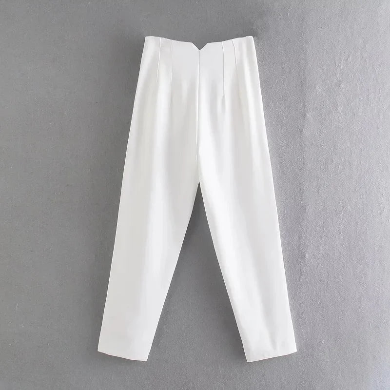 Office Wear High waist Pants for Women