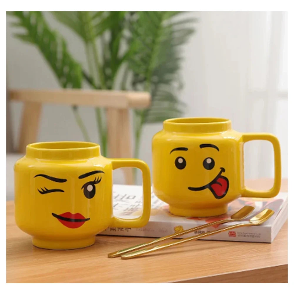 Cartoon Ceramic Mug Cup 250ML with Cute Impish