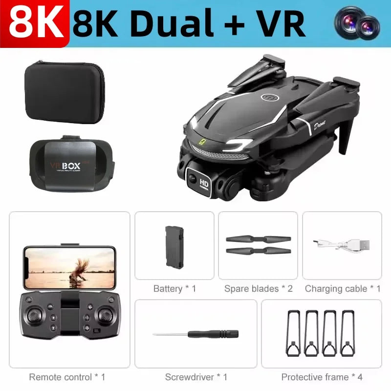 V88 Drone VR 8K Professional HD Dual Camera WIFI 5G GPS