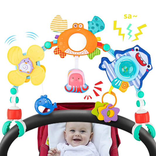 Baby Stroller Arch Toys Bouncer Toy Pram Activity Arch Toys