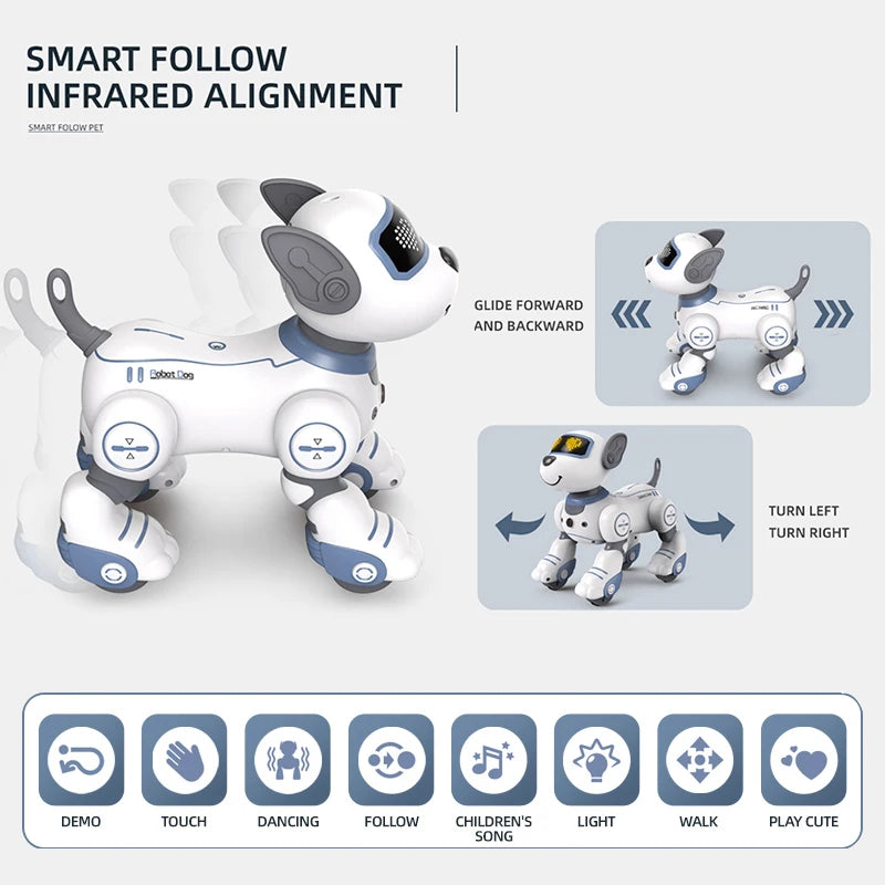 Intelligent Remote Control Robot Dog