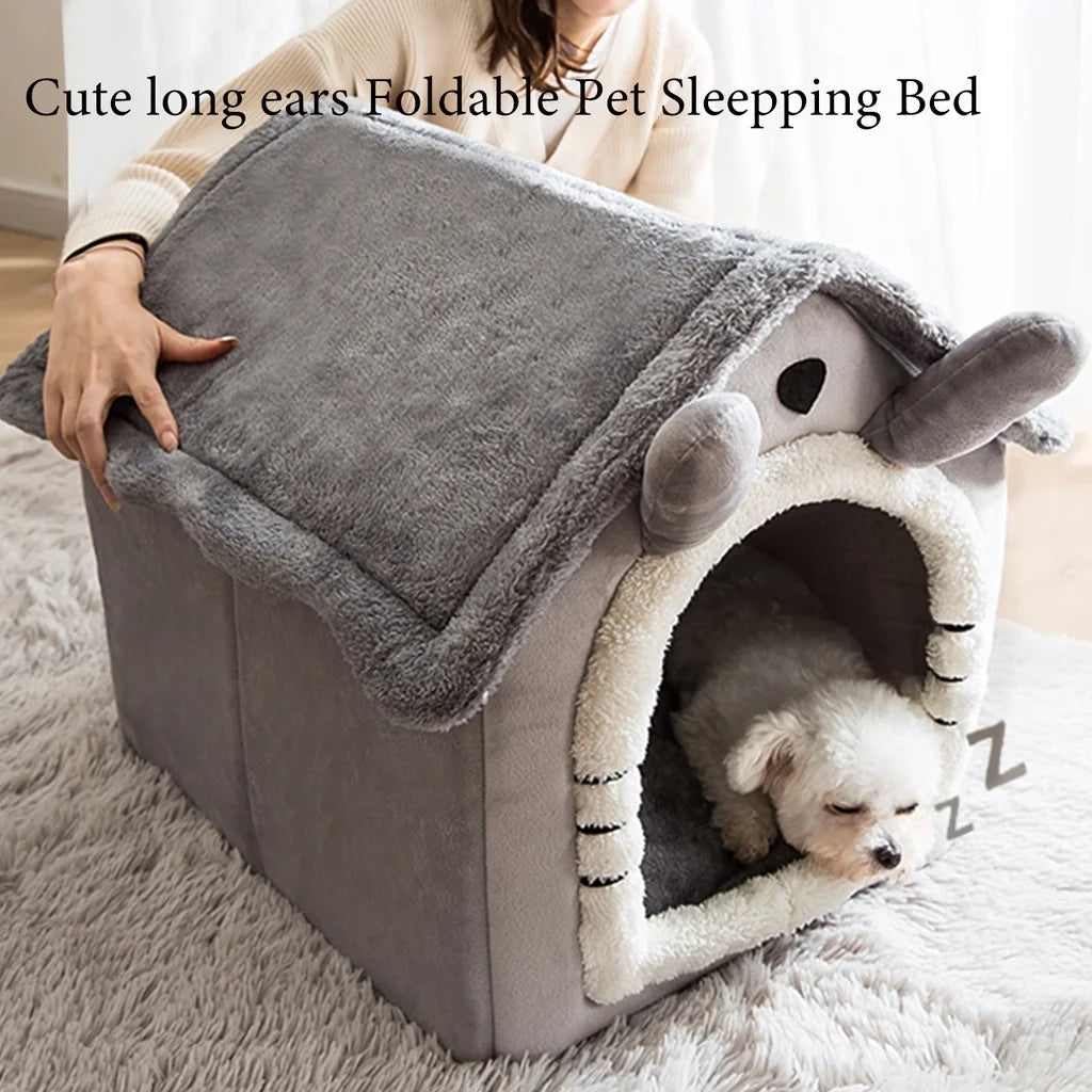 Folding houses for small and medium sized dogs and cats