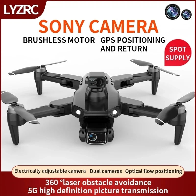 2025 L900 Pro MAX GPS Drone 4K Professional HD Dual Camera 5G Wifi 360°