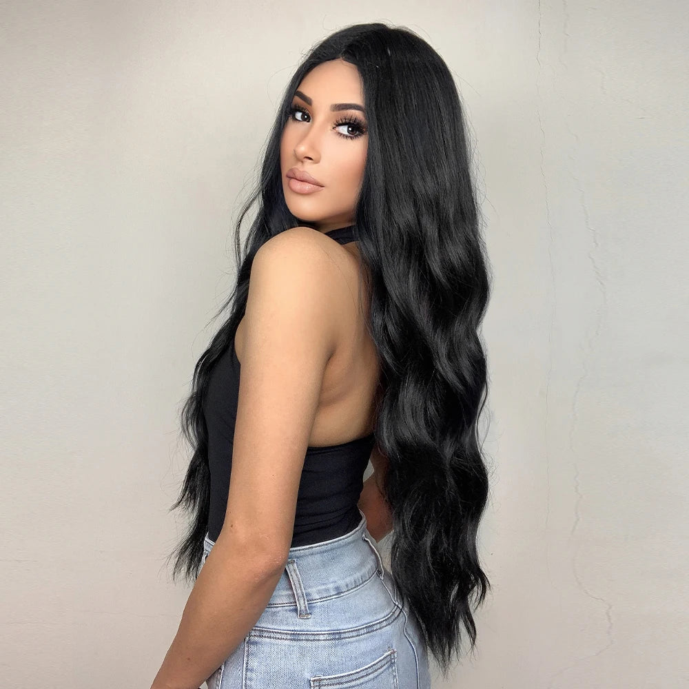 Long Body Wavy Synthetic Wigs for Women