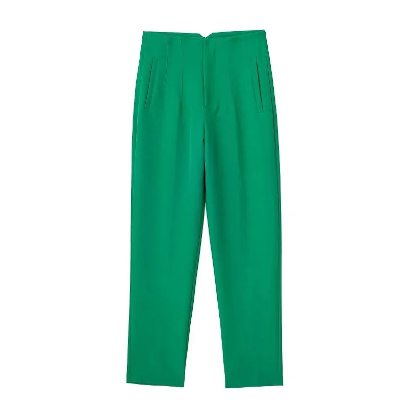 Office Wear High waist Pants for Women