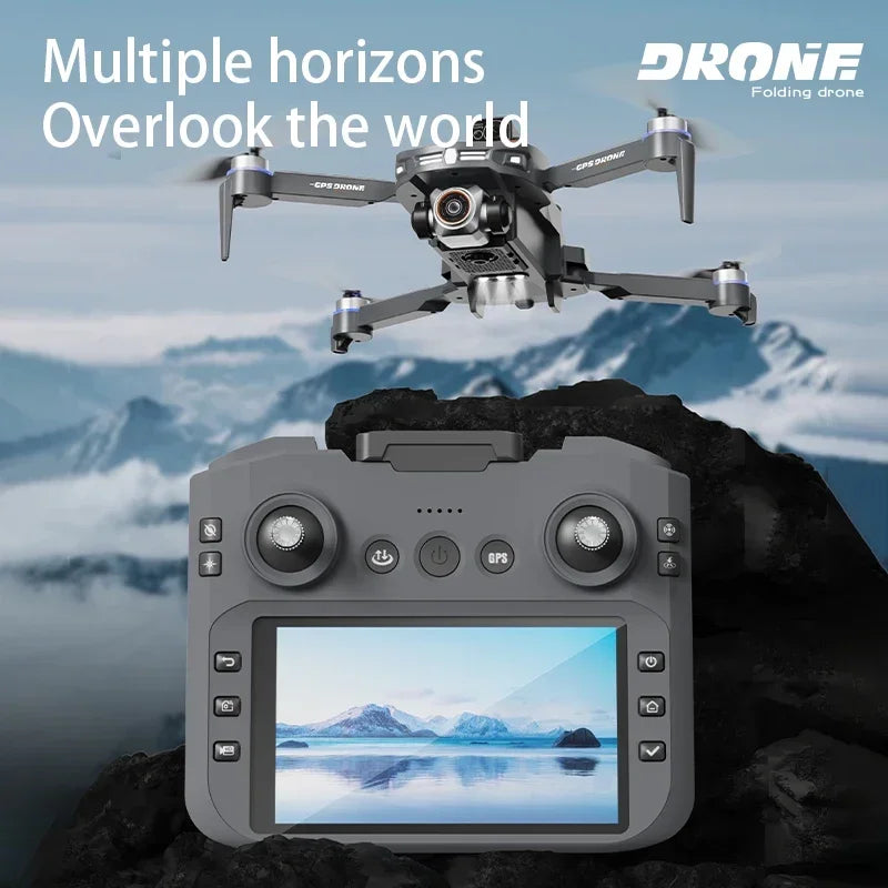 S28 Professional Drone Long Range Flight Battery Quadcopter 4K HD Wifi