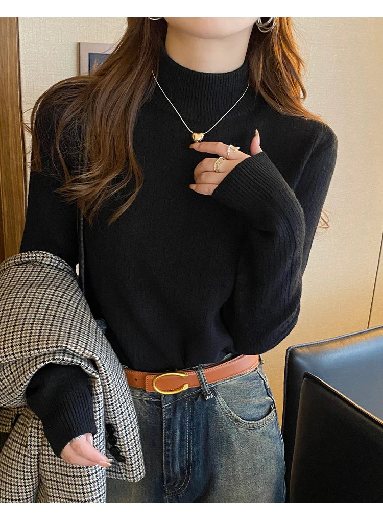 Women's Turtleneck Sweater Winter 2025