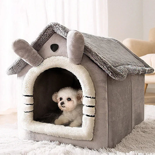 Folding houses for small and medium sized dogs and cats