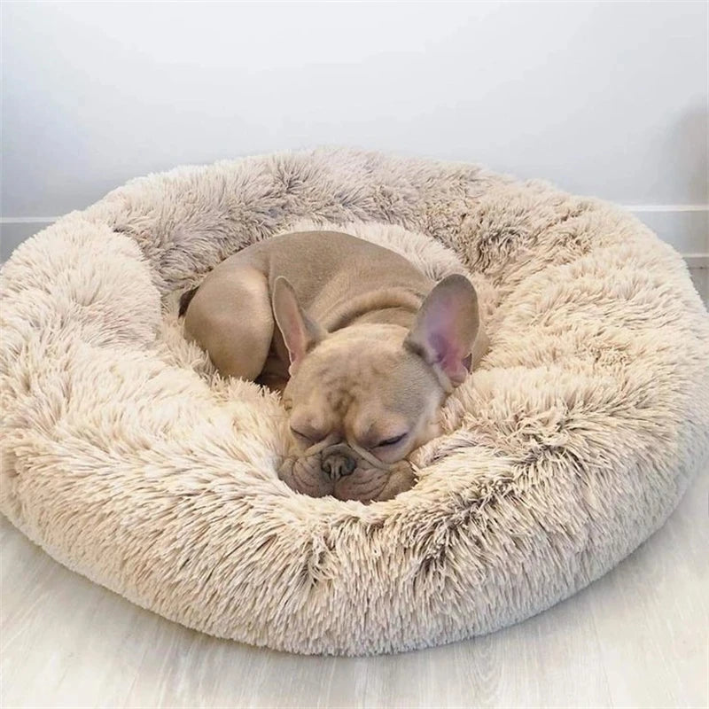 40-90cm Round Pet Bed for Large Dog Bed Super Soft Cat Bed